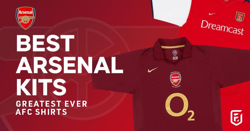 all time best arsenal kits greatest ever afc shirts