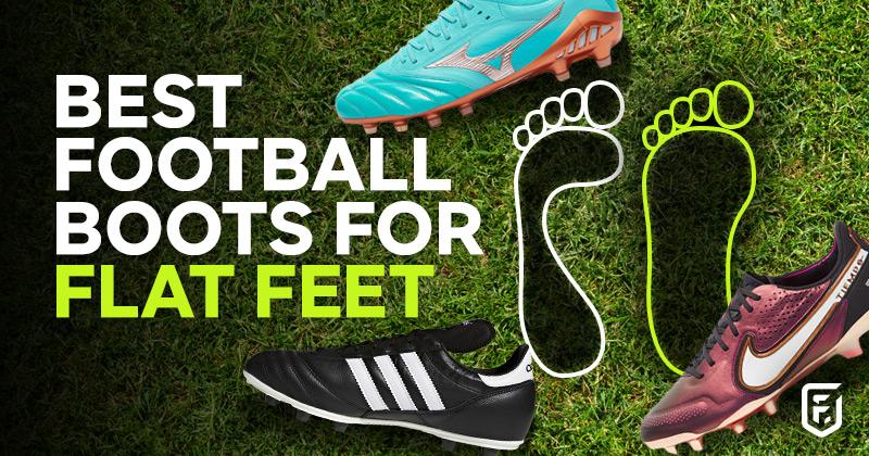 best football boots for flat feet 2023