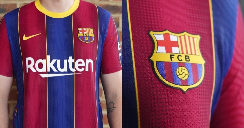 barcelona 2020/21 home kit