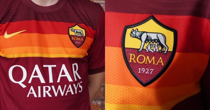 as roma 2020/21 home kit