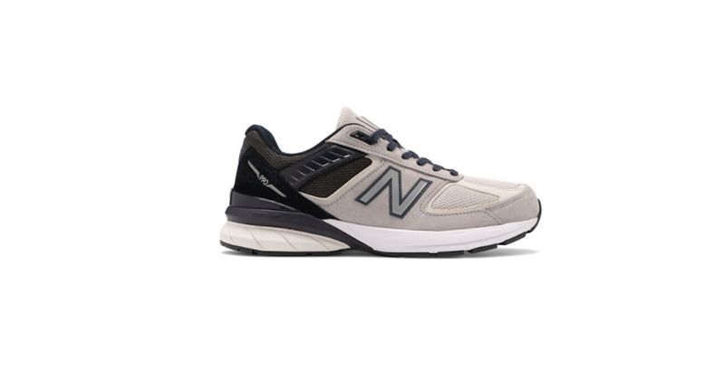 grey new balance 990 v5 trainers
