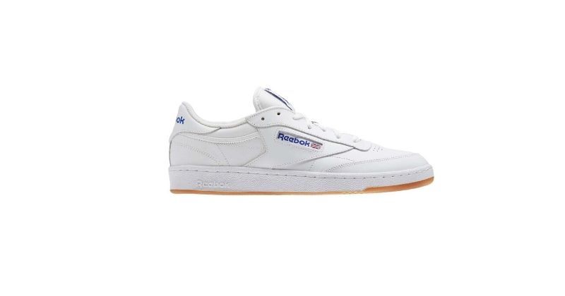 classic white reebok club c trainers