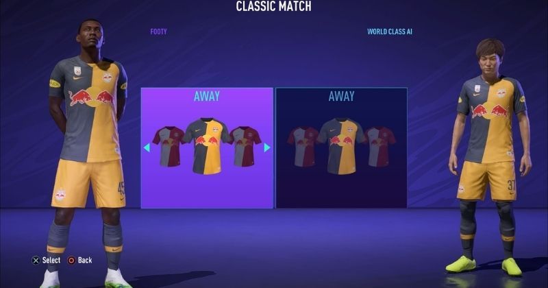 screenshot of rb salzburg away kit from fifa 21