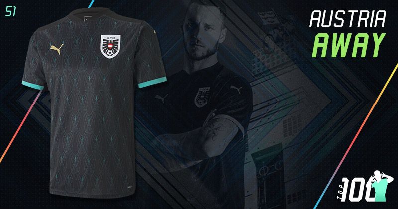 austria 2020 black away kit from puma