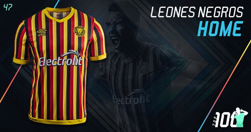 striped leones negros 2020-21 home kit