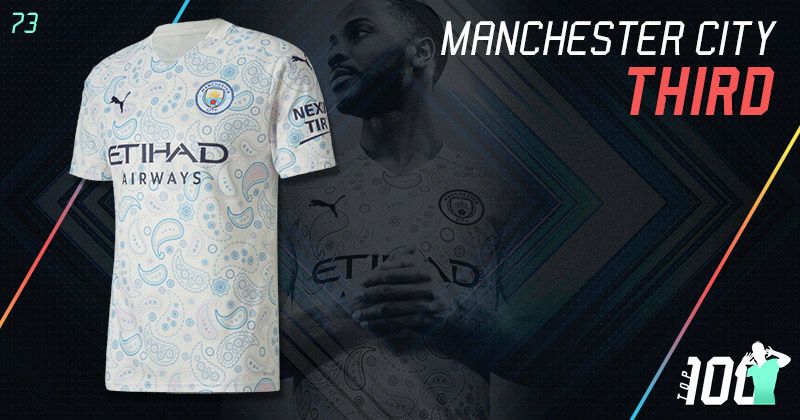 man city 2020-21 third kit with paisley pattern