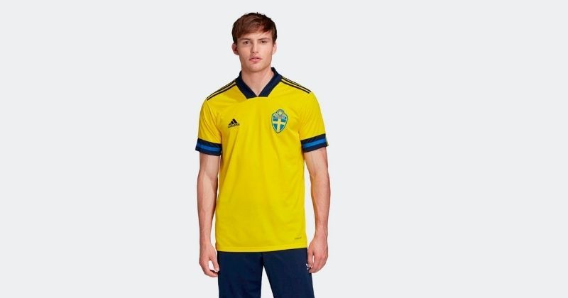 sweden euro 2020 home shirt