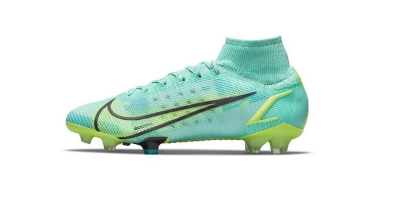 green nike mercurial superfly 8 boot