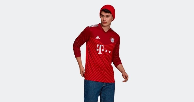 bayern munich 2021/22 home shirt