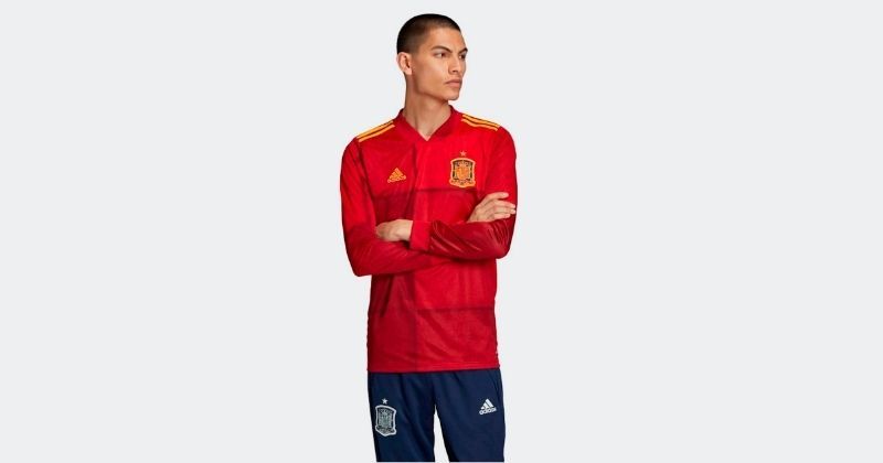 spain 2020 home shirt