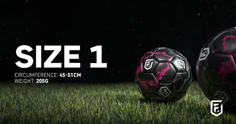size 1 uk football specifications