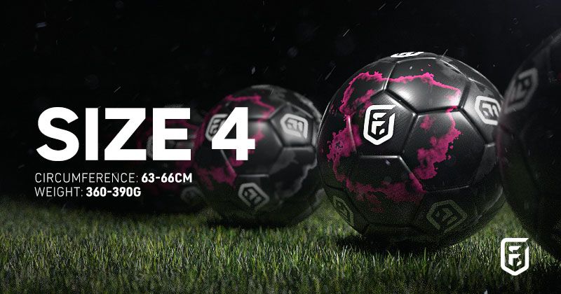 size 4 uk football specifications