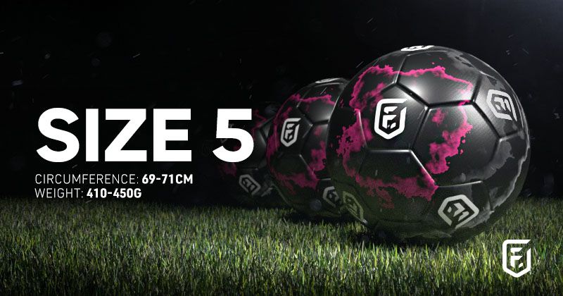 size 5 uk football specifications