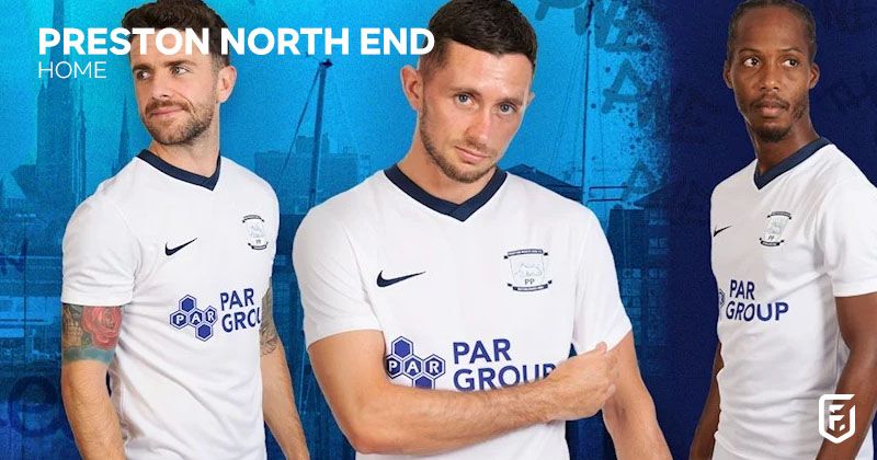 preston north end 2022-23 home shirt in white