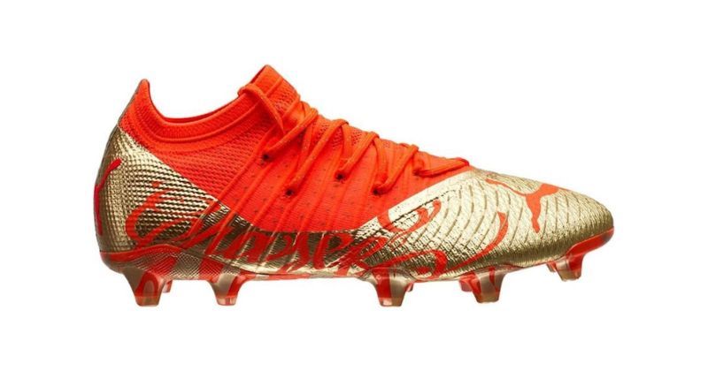 puma future 1.4 neymar football boot in gold and red