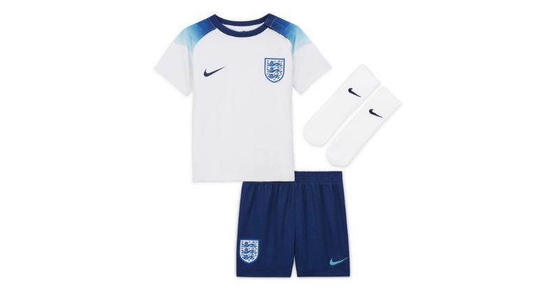 england home mini football kit 2022 in white