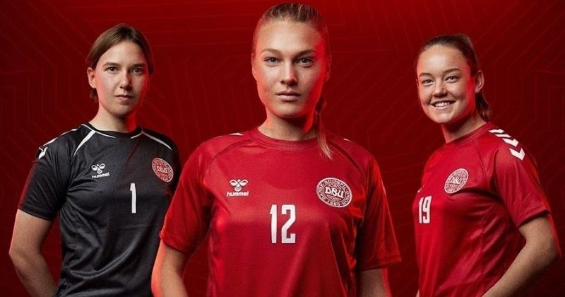 denmark womens home shirt 2022