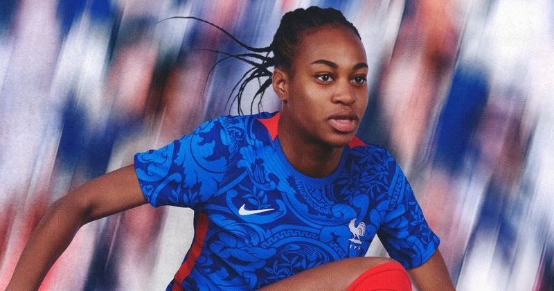 france womens home shirt 2022