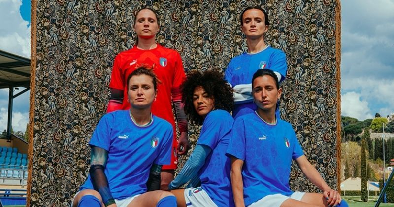italy womens home shirt 2022