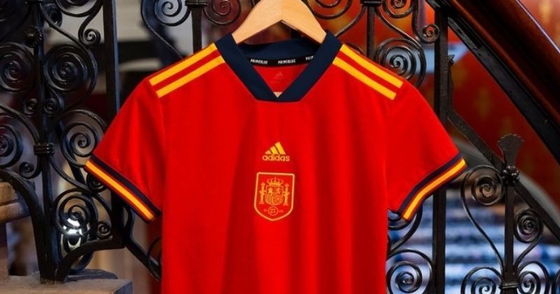 spain womens home shirt 2022