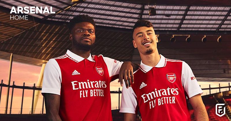 arsenal home shirt 2022-23