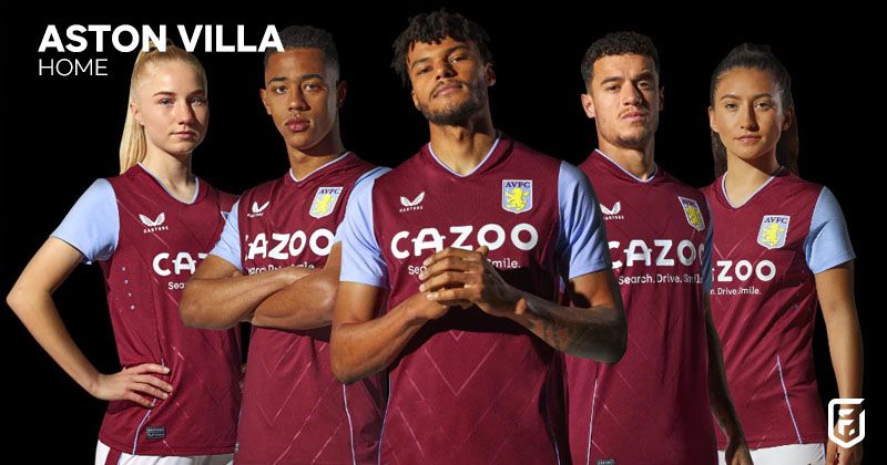 aston villa home shirt 2022-23