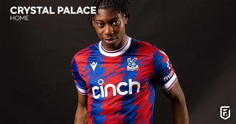 crystal palace home shirt 2022-23