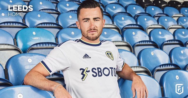 leeds united home shirt 2022-23