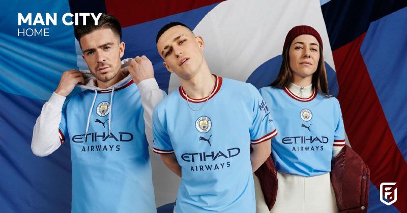 manchester city home shirt 2022-23