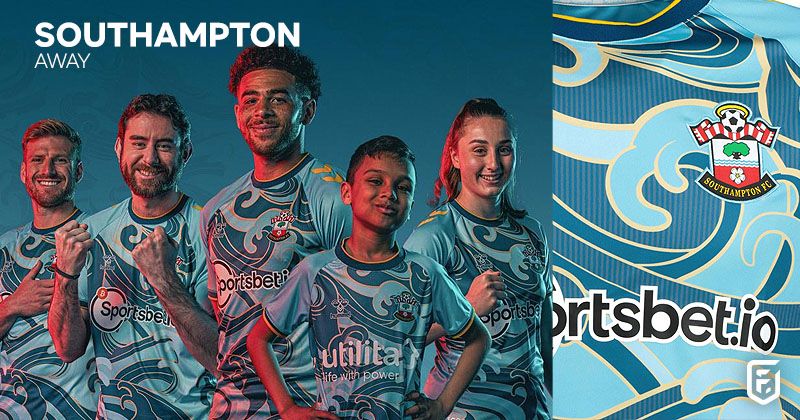 southampton away shirt 2022-23