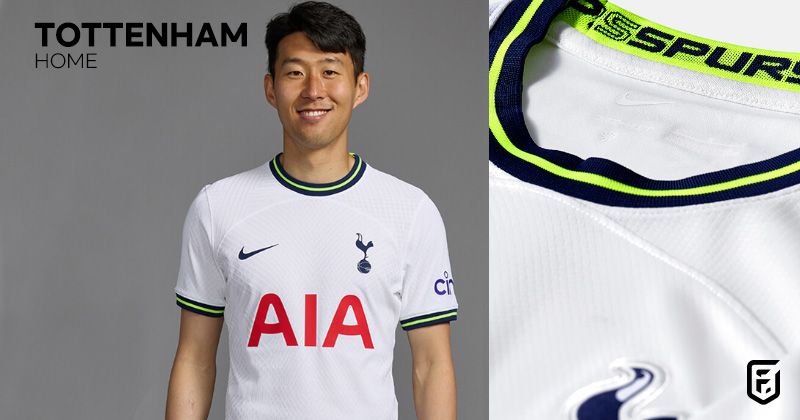 tottenham hotspur home shirt 2022-23