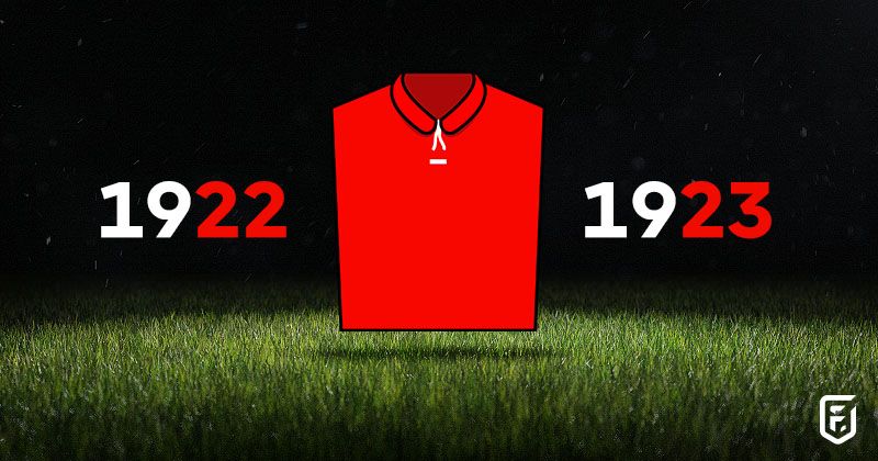 liverpool 1922-23 home shirt