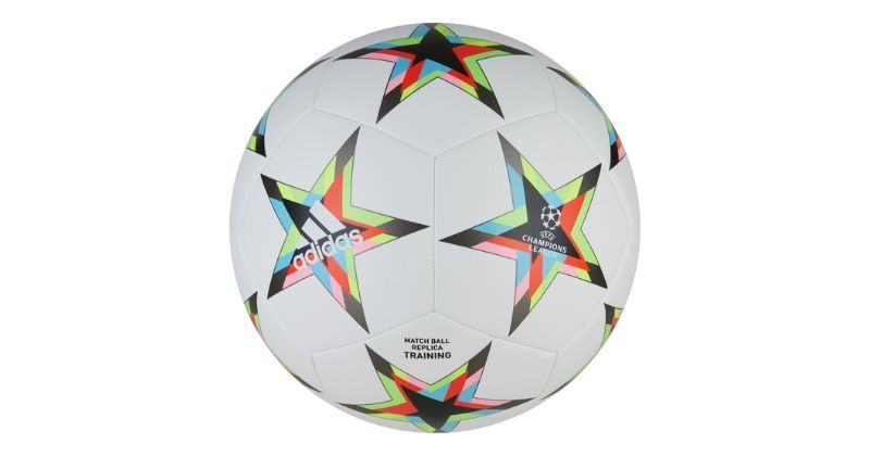 adidas UCL football in white