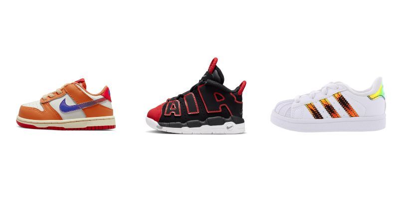 baby trainers from nike and adidas