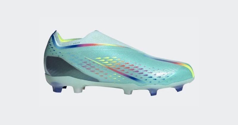 kids adidas x speedportal football boots in blue