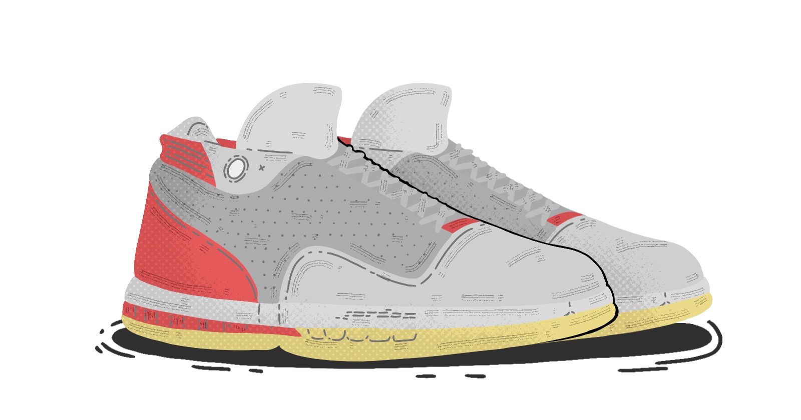 nike air jordan 16 trainers in white and red