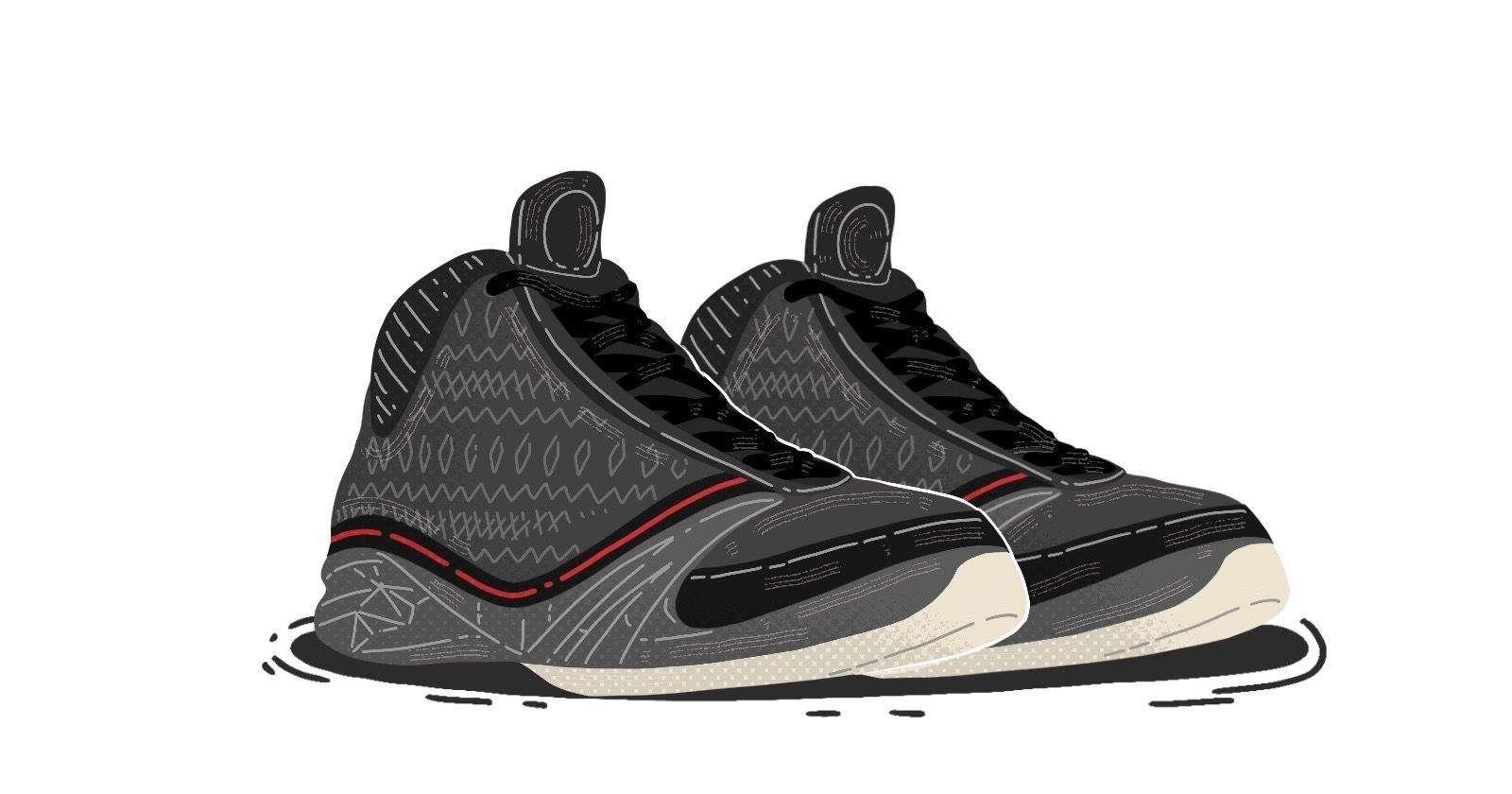 nike air jordan 23 trainers in black