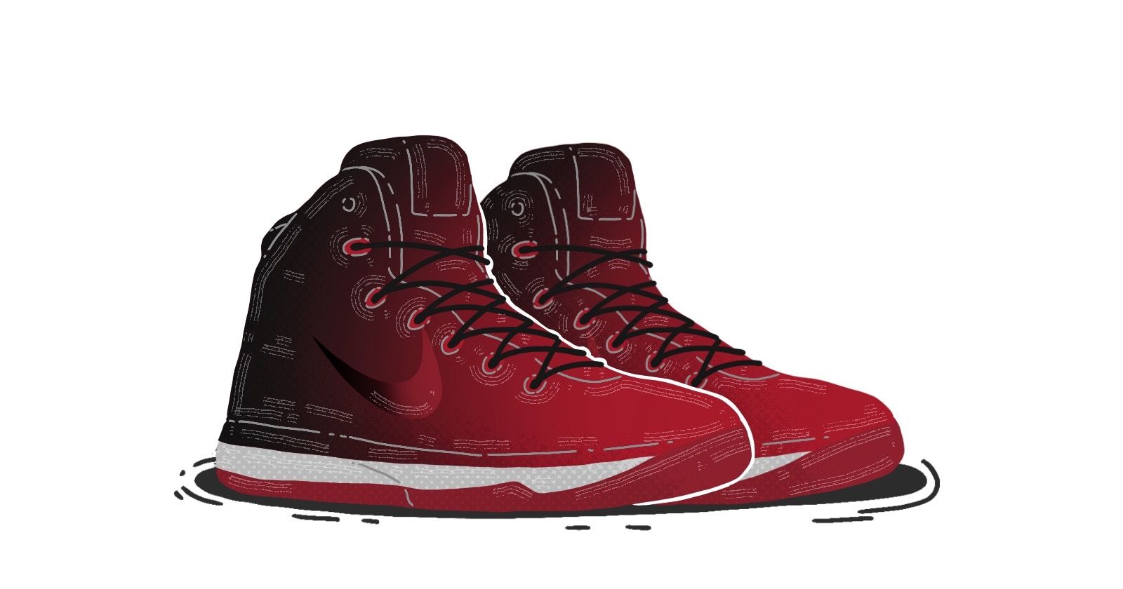 nike air jordan 31 trainers in black and red