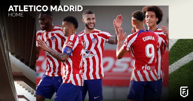 atletico madrid home shirt 2022-23 in red and white