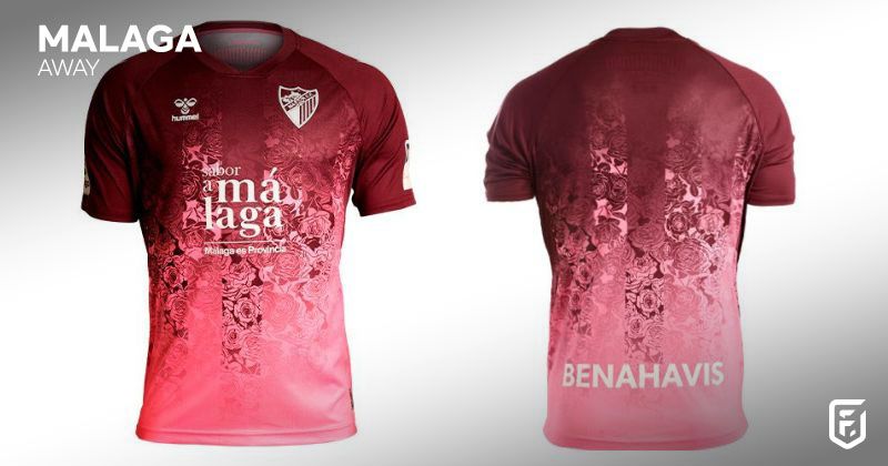malaga away shirt 2022-23 in pink