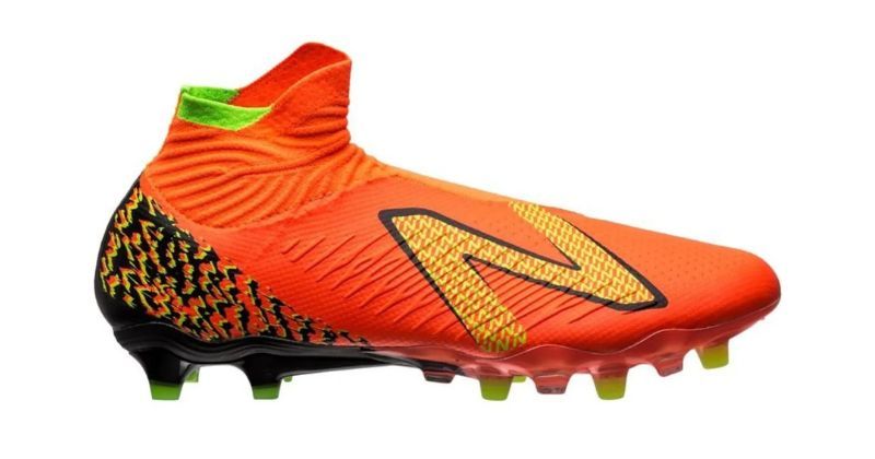 new balance tekela v4 laceless football boots in orange