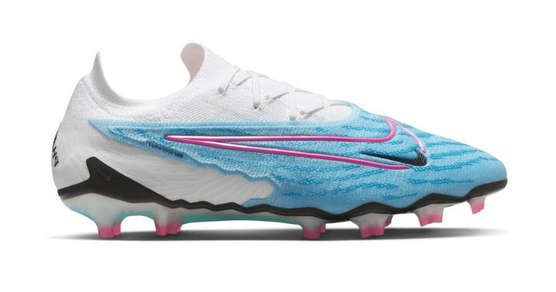 nike phantom gx football boots in blue and white