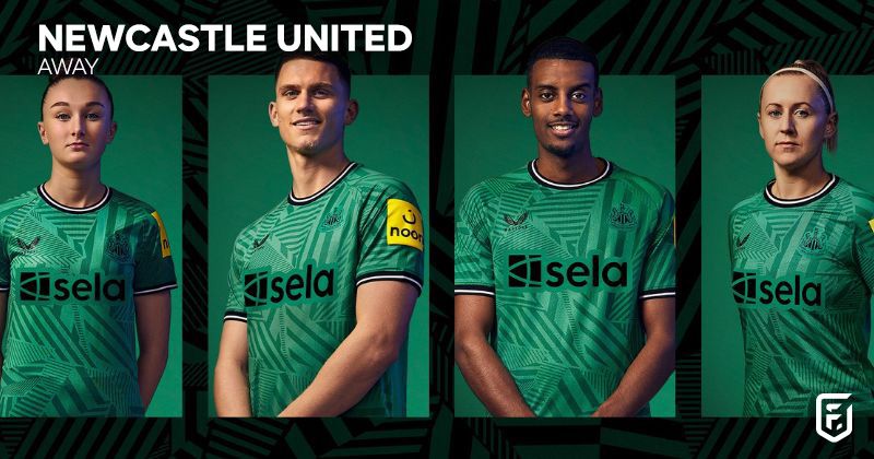 newcastle united 2023-24 away shirt in green