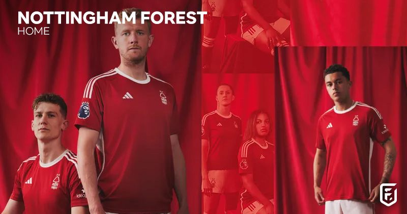 nottingham forest 2023-24 home shirt in red