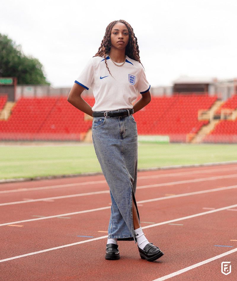 womens england home shirt 2023 in white