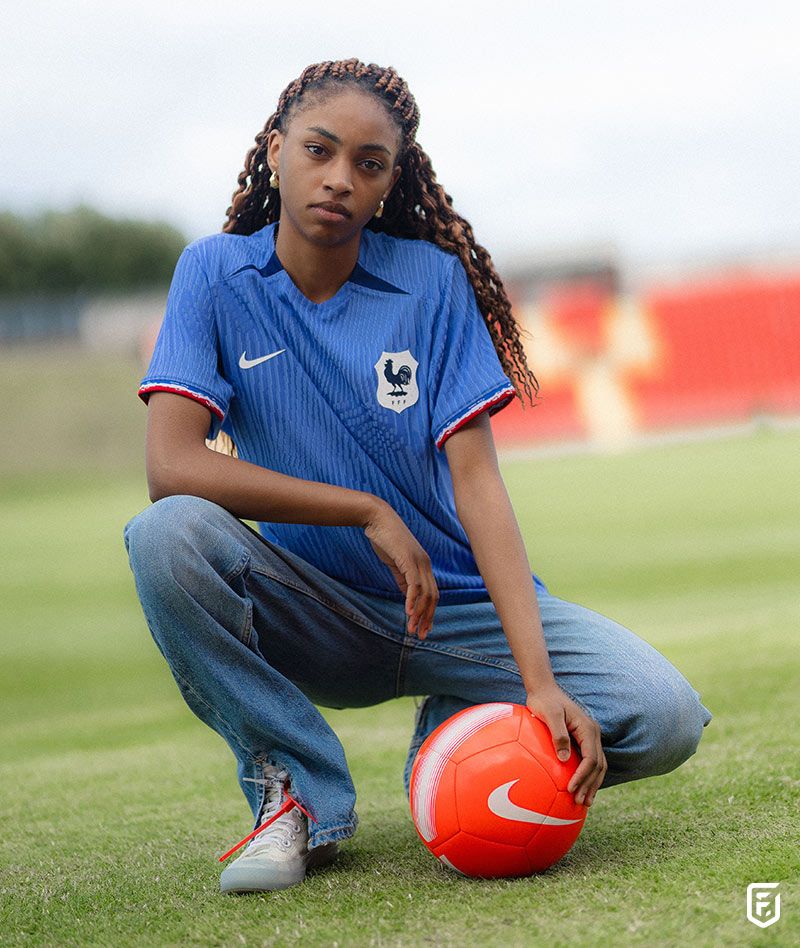 womens france home shirt 2023 in blue