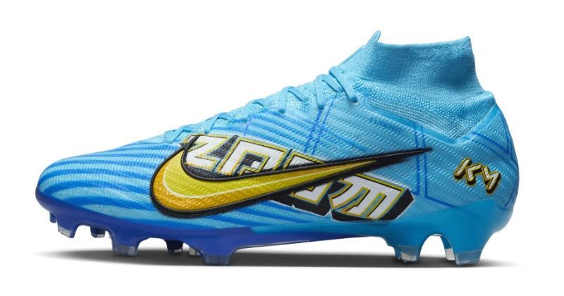 nike mercurial superfly 9 kylian mbappe football boot in blue